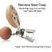 Socub Silicone Pacifier Clip | BPA-Free Holder for Any Brand Pacifier | Best Newborn Shower Gift - Sage Ether - Buy Online on SooperMarket.com