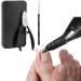 Toenail Clipper for Thick/Ingrown Nail and Professional Podiatrist Premium Nail Clipper Surgical Stainless Suitable for men  seniors  adults  rubber handles  foot surgeons recommend toe nail scissors. Black