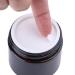 THETIS Homes 2 oz Round Glass Jars (12 Pack) - Amber Cosmetic Containers with Inner Liners, Black Lids, Labels - 12 Count - Buy Online on SooperMarket.com
