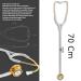 Royal Gold Stethoscope - Golden Chest Piece Latex-Free Tube Soft Sealing Ear Knobs for Nurses & Doctors - Buy Online on SooperMarket.com