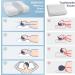 Premium Memory Foam Pillow for Side Sleepers - Adjustable Comfort Ideal for Back & Belly Sleepers - 60x40x11.5 cm Light Gray | International Shipping Available - Buy Online on SooperMarket.com