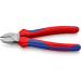 Knipex Diagonal Cutter black atramentized with multi-component grips 180 mm (self-service card/blister) 70 02 180 SB Multi-component Grips Blue/Red 180 mm atramentized on self-service card - Buy Online on SooperMarket.com