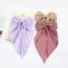 8 Pack Oversized Satin Ribbon Hair Bows for Women - White, Pink, Red, Blue, Black - Hair Accessories - Buy Online on SooperMarket.com