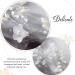 EASEDAILY Silver Leaf Flower Bride Wedding Hair Vine with Pearl Accents - 15.7inch Headpiece for Women and Girls - Buy Online on SooperMarket.com
