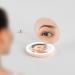 Hontry LED Lighted Travel Makeup Mirror 1x/5x Magnification - Portable 5 Inch Compact Pocket Mirror with 16 Daylight LEDs - Buy Online on SooperMarket.com