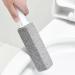 Pumice Stone for Toilet Toilet Limescale Remover 2 Pack Handle Toilet Bowl Cleaner Hard Water Build Up Remover with Ergonomic Handle for Kitchen/Bath/Pool/Household Cleaning Gray+Blue - Buy Online on SooperMarket.com