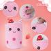 Anboor Bubble Tea Plush Boba Pillow - Strawberry Ice Cream 25cm | Soft Toy for Kids | Stuffed Animal Gift - Buy Online on SooperMarket.com