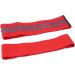 TREETDOBV Hip Glute Resistance Bands - Durable Fabric Elastic Workout Bands for Men & Women - Perfect for Leg & Thigh Exercises - Set of 3 Red Fitness Bands - Buy Online on SooperMarket.com