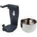 Buy Geardeangloow 5-Piece Men's Stainless Steel Shaving Set - Black & Silver Razor Stand Brush & Soap Holder | International Shipping Available - Buy Online on SooperMarket.com