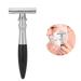 Double Edge Blade Retro Safety Razor - Foldable Stainless Steel Men's Hand Razor (Black) | Razor Epilation Device & Accessories for Hair Removal - Buy Online on SooperMarket.com