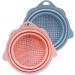 Angoily 10 pcs Foldable Brush Cleaner Mat Makeup Tools powder puff Cosmetics Brush Scrubber Makeup Cleaner wash bowl cleaning pad cleaning bowl cleaning board Cleaner Makeup Brush Cleaner 14.5x14.2cmx5pcs Assorted Colorx5pcs - Buy Online on SooperMarket.com
