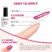 RARJSM Pink Gel Nail Polish - 7.5ml Reflective Glitter Neon Shimmer | Summer Candy Collection - Buy Online on SooperMarket.com