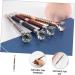 Baluue 3 Embroidery Pen Eyebrow Pen Brow Pencil Makeup Pen Makeup Tool Golden Aluminum Alloy - Buy Online on SooperMarket.com