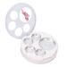 Empty Eyeshadow Makeup Palette 5pcs Round Metal Pans DIY Makeup Palette Eye Shadow Container for Blush Brow Powder