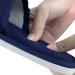 Jomix Unisex Washable Terry Bathing Shoes - 2 Pairs Blue Guest Slippers for Travel & Hotel (EU 36/37) - Buy Online on SooperMarket.com