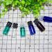 12 x 10ml Empty Plastic Bottles with Flip-Top Lid - Ideal for Softener Water Shower Gel & Emulsion - Black Lid - Buy Online on SooperMarket.com