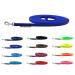 Drag line biothane dog leash small dogs 9mm 3m / 10m / 15m dog leash Bothane (1.30m without hand loop blue) 1.30m without hand loop blue
