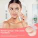 Set of 100 Ultra Soft Round Blender Sponges | Makeup Beauty Sponges for Eye & Face Foundation | Ideal for Wet & Dry Use - Perfect for All Skin Types - Buy Online on SooperMarket.com