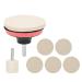 TEUOPIOE Car Windscreen Glass Scratch Remover Cerium Oxide Powder Polishing Kit Wheels Set Polish Pads - Buy Online on SooperMarket.com