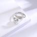APOTIE Sterling Silver Miscarriage Ring - Infant Loss Jewelry for Women | Memorial Pregnancy Rings with Cubic Zirconia - Buy Online on SooperMarket.com