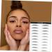 Housoutil Black Eyebrows 2 Pairs Simulation Eyebrow Stick-on Brows Artificial Eyebrow Patch Eyebrow Stickers Water Proof 3d - Buy Online on SooperMarket.com