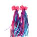 HugeDE Kids' Bicycle Bike Bowknot Streamers Scooter Handlebar Tassel Streamers for Boys Girls Blue