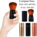 Vtrem 3PCS Kabuki Foundation Brush Retractable Red Black Brown Professional Travel Brushes Blush Foundation brush Makeup Brush Set Blush Brush Red/Black/Brown - Buy Online on SooperMarket.com