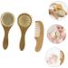 KALLORY Bath Brush Set - 3pcs Kids Spa Kit with Loofah Back Strap and Exfoliator Brush - Buy Online on SooperMarket.com
