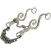Kandare Spanish Baroque Portuguese Show - 12.5 to 16.5 | Gold & Silver Colors | Includes Chin Chain (13.5 Silver) - International Shipping Available - Buy Online on SooperMarket.com