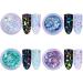 Refurbishhouse 2.0g Holographic Nail Powder - Chameleon Mirror Pigment & Glitter - 4 Pack for Stunning Nail Art - Buy Online on SooperMarket.com