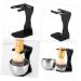 Premium Beard Brush Holder & Shave Brush Organizer - Electric Shaver Storage Rack & Razor Stand for Men | Acrylic Shaving Base - Buy Online on SooperMarket.com