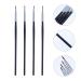 Buy KALLORY 12 pcs Fine Eyeliner & Makeup Brushes - Portable Travel-Friendly Ideal for Eye & Lip Makeup - Buy Online on SooperMarket.com