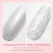 RARJSM Pearl Gel Nail Polish Set - 6 Colors Pearlescent Shell Glitter | White Gold Pink Green Purple Shimmer | Mermaid Nail Gel Soak Off | DIY Manicure with Swirl Thread Effect | LED UV Curing Required - Buy Online on SooperMarket.com