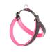 Ferplast ergonomic dog harness Agila Fluo 3 excellent fit cord strain closure soft upholstery A B 37 57 cm 15 mm pink