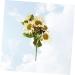 Cabilock Imitated Sunflower Bouquet 1pc Home Decor European Household Decoration European Style Sunflower Adornment Decorate - Buy Online on SooperMarket.com