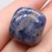 Bulk Natural Black Volcanic Lava Stone Ornaments Polished Rough Rock Reiki Crystals and Stones Home Decor Sodalite 5PC Stone Collection