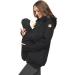 MijaCulture 3-in-1 Maternity Jumper for Baby Carrier Kangaroo Jacket - Schwarz Black S - Buy Online on SooperMarket.com