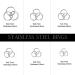 QSAAB Easy Open Silver Jump Rings Set - 1700 pcs with Storage Box | Keychains, Earrings, Necklaces | 4mm-10mm Sizes in 12 Compartments - Buy Online on SooperMarket.com
