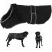 Entatial Pet Warm Jacket for Large Dogs - Versatile Windproof Adjustable Dog Coat with Plush Lining for Cold Weather - Buy Online on SooperMarket.com