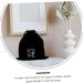 FOYTOKI 3 Pcs Organizer Bag Black Wig Flannel Black Purse Storage Organizer - Buy Online on SooperMarket.com