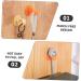 Cabilock 36-Piece Self-Adhesive Wall Hooks - Silicone & ABS Nail Hooks for Easy Hanging | No Punching Required Ideal for Home & Bathroom Use - Buy Online on SooperMarket.com