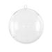Super Z Outlet Clear Plastic Acrylic Bath Bomb Mold Shells Molding Balls Kit (80mm, 12 Pack)