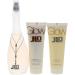 Jennifer Lopez Glow 3 Pc. Gift Set (Eau De Toilette Spray 3.4 Oz + Body Lotion 2.5 Oz + Shower Gel 2.5 Oz) for Women By Jennifer Lopez 36 Fl Oz - Buy Online on SooperMarket.com