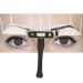 Eyebrow Ruler  Eyebrow Balance Ruler Stencils  Eyebrow Tattoo Shaping Stencil Eyebrow Tattoo Caliper Three-Point Positioning Ruler for Eyebrow Shape ( )