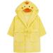 Baby Novelty Dressing Gown Cute Animal Hooded Face Detail 6-12 12-18 18-24 2-3 3-4 4-5 5-6 Duck 5-6 Years