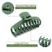 SYGY 6PCS Large Hair Claw Clips for Women - Nonslip Matte Strong Hold Banana Clips for Thick/Thin Hair - Fashion Jumbo Jaw Clips in 6 Colors - Buy Online on SooperMarket.com