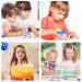 28 Colorful Sweet Hair Clips for Girls | Fashionable Floral & Fruit Hair Accessories | Cute Animal & Dessert Styles | Non-Slip Metal Buttons - Buy Online on SooperMarket.com