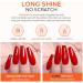 Modelones Matte Gel Top Coat Set - No Wipe, Soak Off Varnish 3x10ml - High Gloss Shiny & Matte Effects - LED Lamp Required - Nail Polish Base & Top Coat - Buy Online on SooperMarket.com