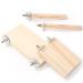 QUOZUO Bird Perches Stand Platform Natural Wood Parrot Toy Perch Stand Budgie Cage Accessories for parakeets Cockatiel Parrot