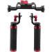 CAMVATE Rubber Handle Grip Shoulder Mount Rig for DSLR - Red (M6 Thread 31.8mm) | 1472 - Buy Online on SooperMarket.com